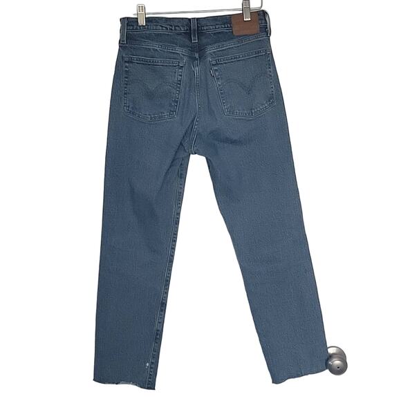 Levis Wedgie Straight Jeans, Jazz Jive Sound Wash, 27 x 28 - Picture 1 of 9